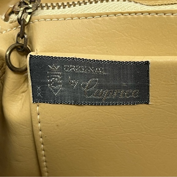 Vintage Caprice Leather Snakeskin Canvas Doctors Bag Brown Earth Tones - Picture 10 of 13